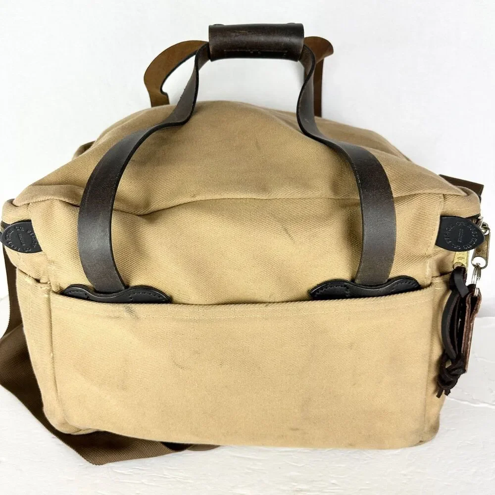 Filson 264 Original Rugged Twill Compartment Case Duffle Talon Era Travel